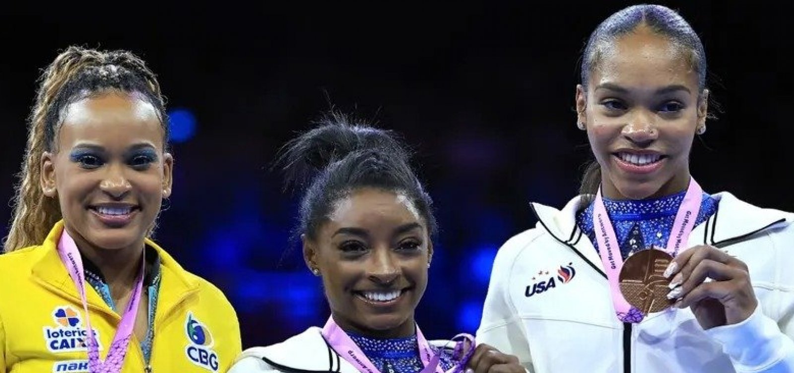 Rebeca Andrade é prata no individual geral do mundial de ginástica artística